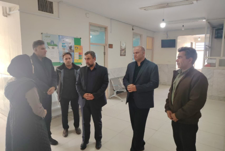 بازدید معاونت محترم بهداشت
